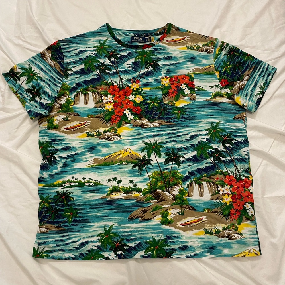 Polo Ralph Lauren Tropical Print T-Shirt